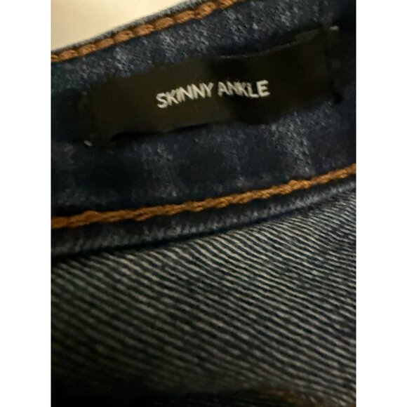 Nine West Jeans Womens Size 12 Blue Skinny Ankle Casual Streetwear Denim - Picture 7 of 7